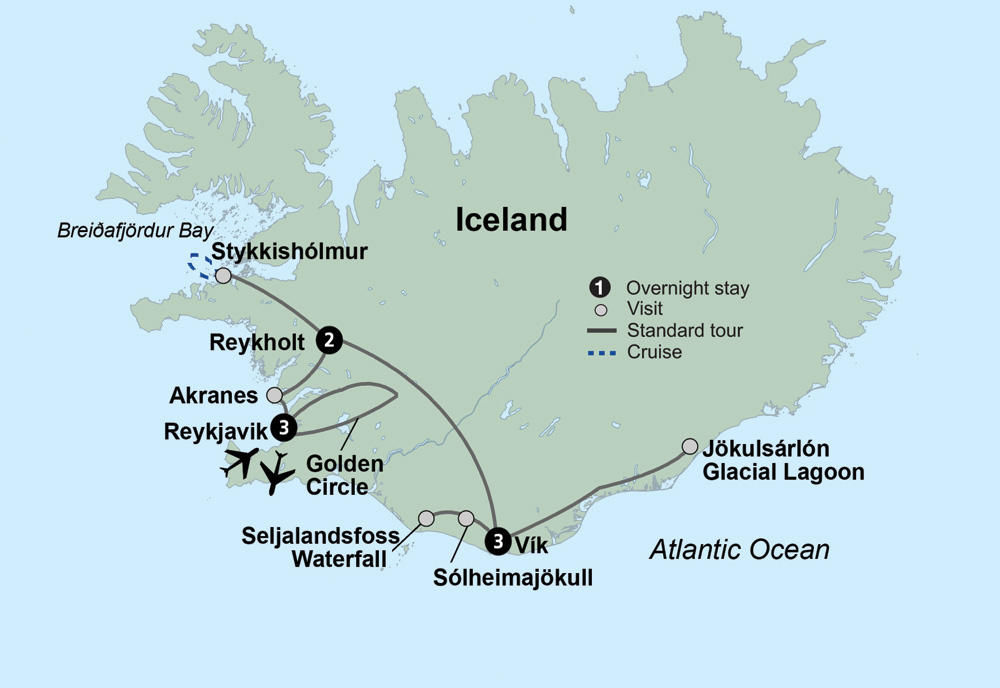 Iceland Land of Fire & Ice Collette Vacations Tour tripcentral.ca