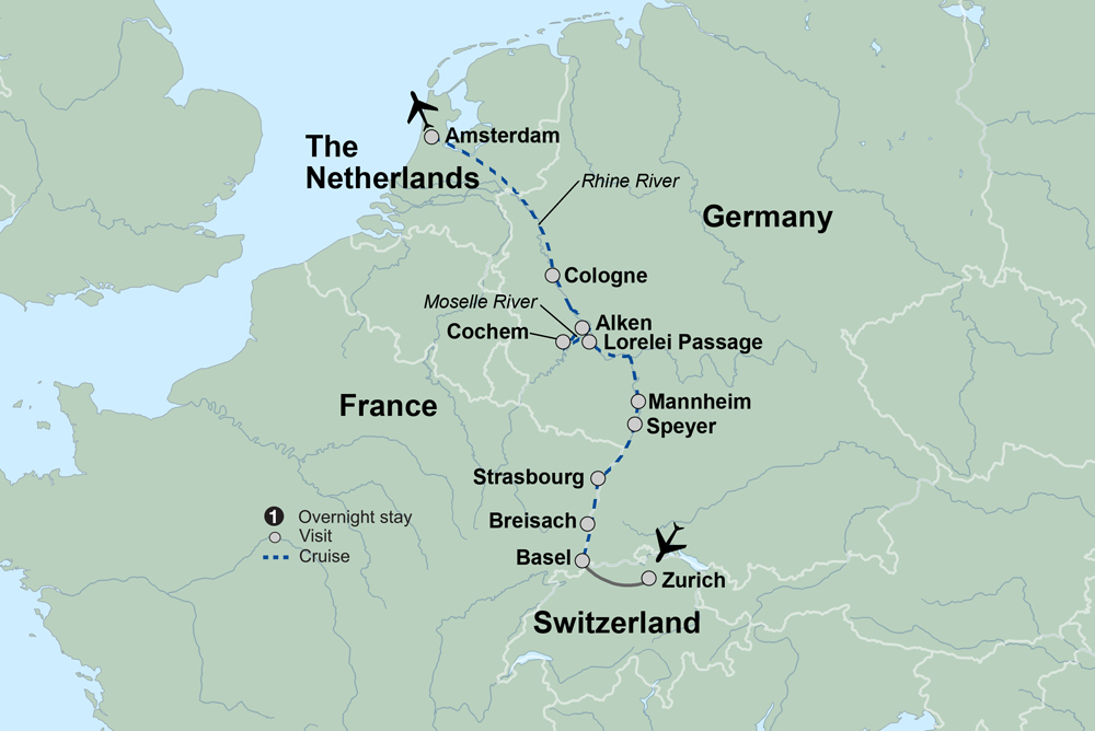 Magical Rhine and Moselle Rivers