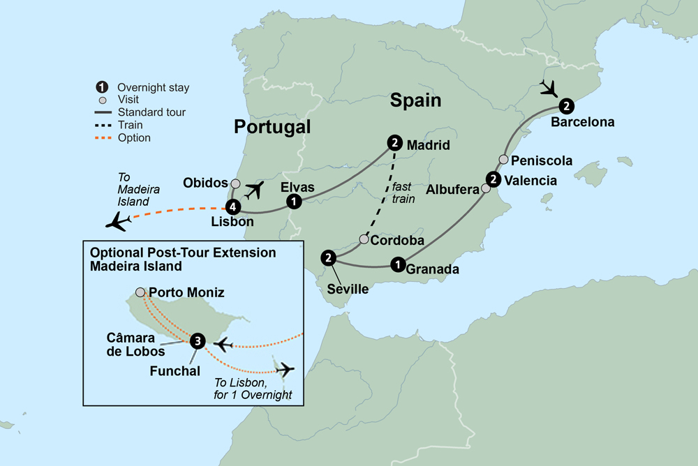 Discover Spain's Classics & Portugal
