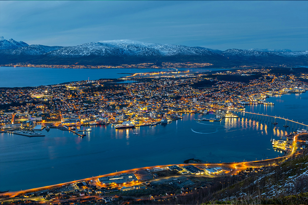 The Northern Lights of Norway by Sea
