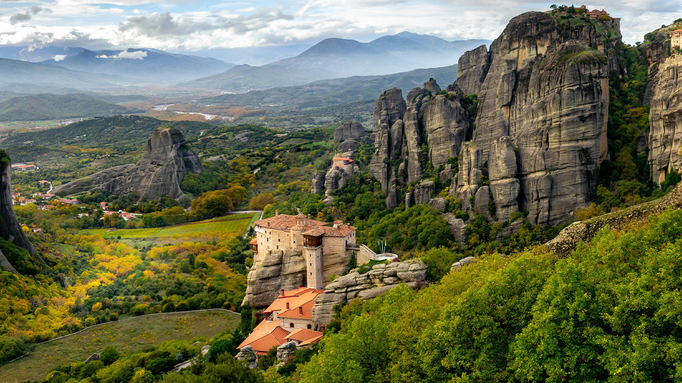 Wonders of Ancient Greece featuring Athens, Meteora & Aegina Island
