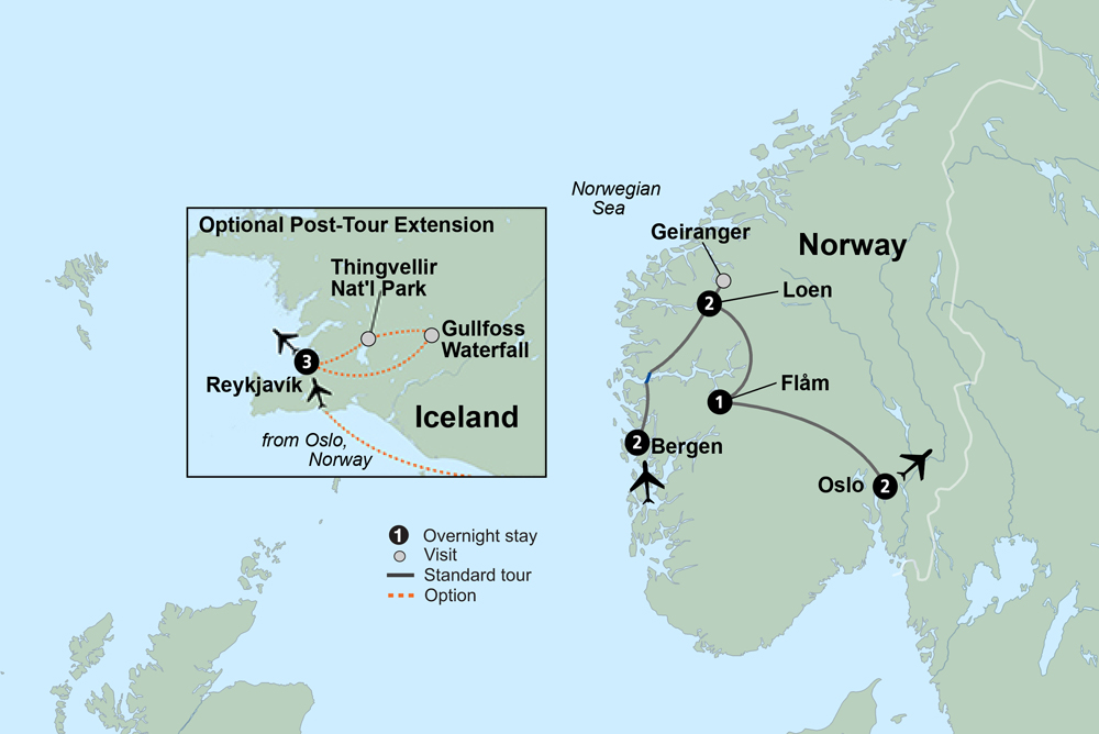 Highlights of Norway