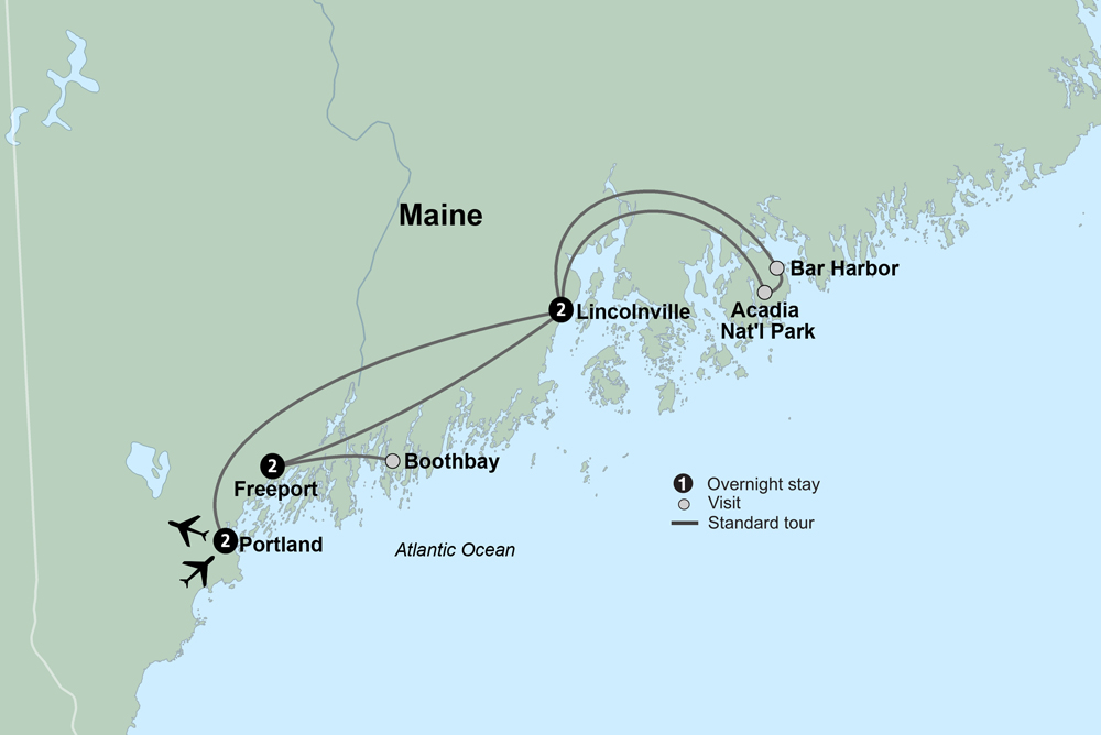Roaming Coastal Maine featuring Portland, Acadia & Penobscot Bay