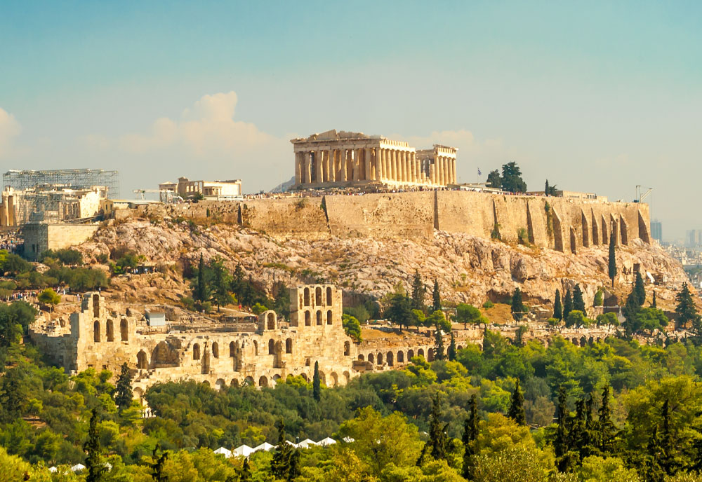 Greece Island Hopper featuring Athens, Mykonos, and Santorini