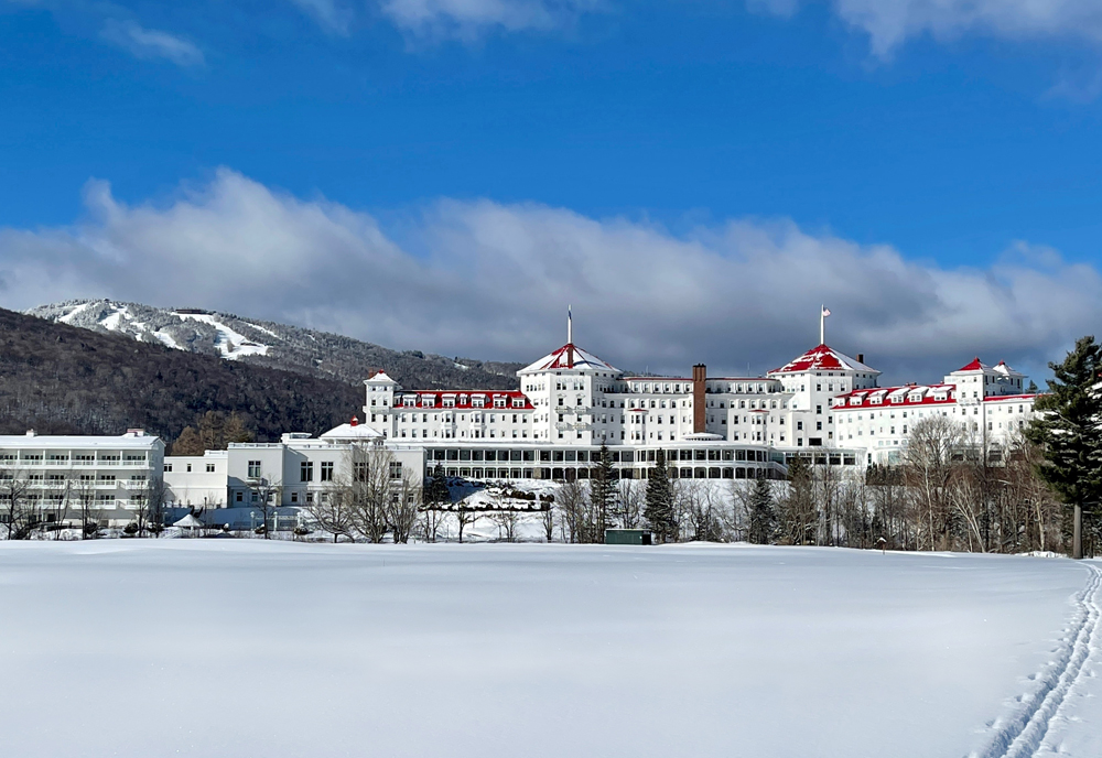 New England Holiday featuring the historic Omni Mount Washington Resort