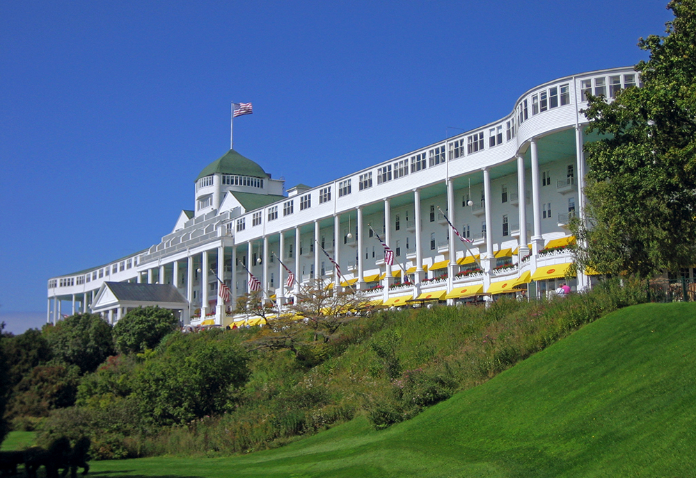 Mackinac Island featuring Tulip Time