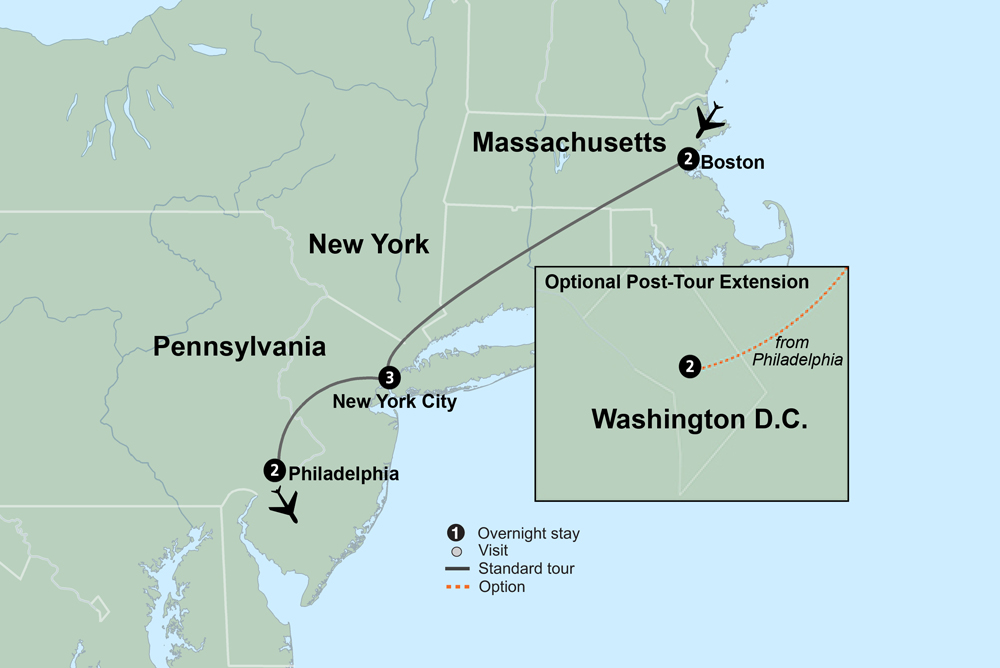 Tour Map